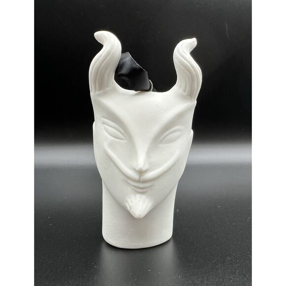 Jonathan Adler Naughty Nice Christmas Ornament Set Holiday White Figurines - Picture 3 of 10